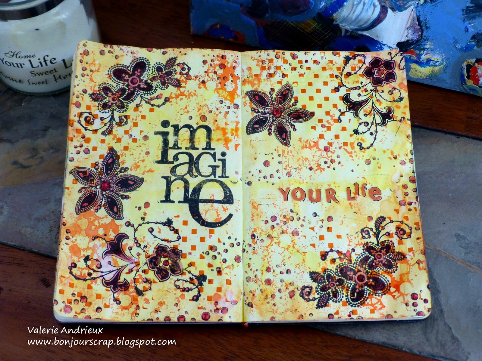 Bonjour Scrap ! Art Journal