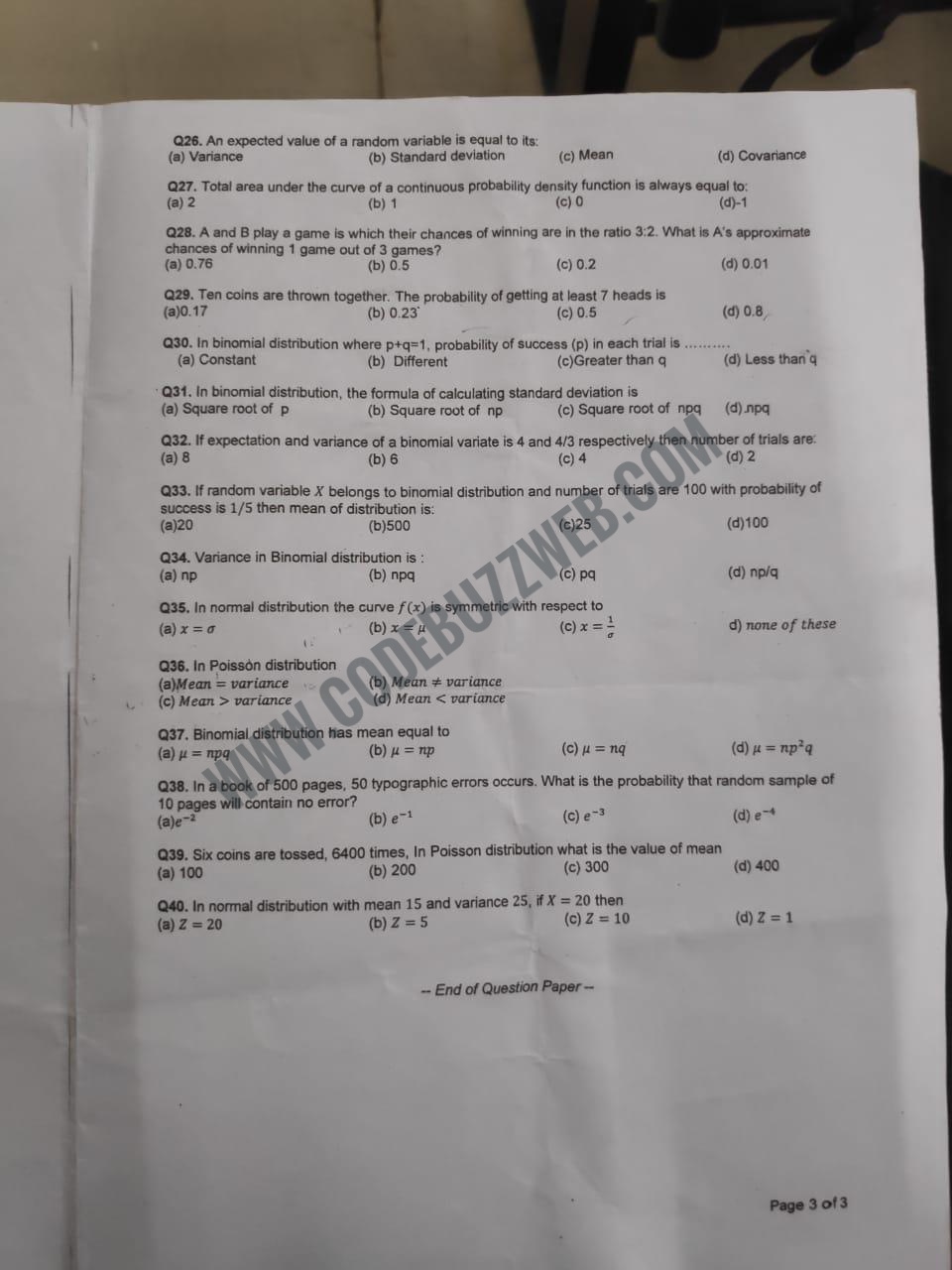 Introduction to statistics exam questions and answers doc picture