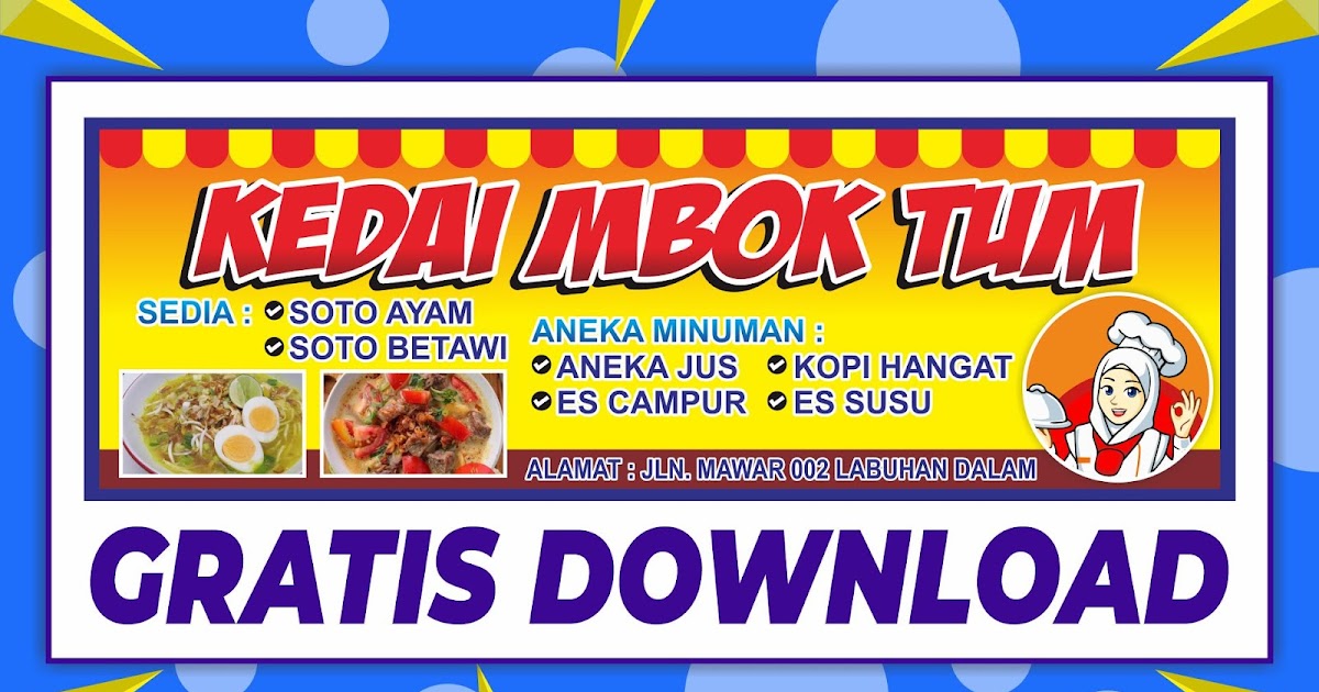 Desain Banner Rumah Makan Desaingrafisindo - IMAGESEE