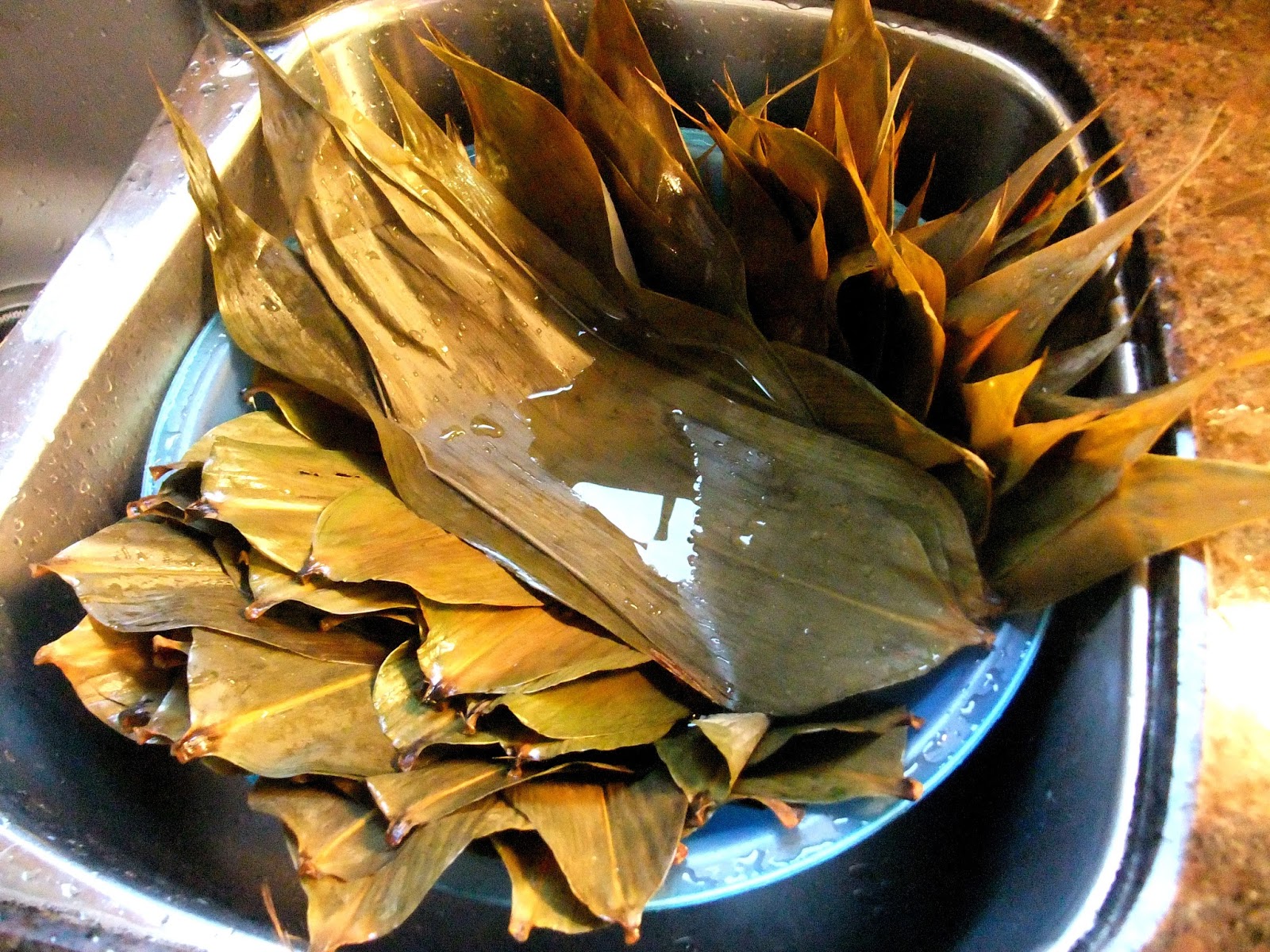 Susan's SavourIt! Sticky Rice in Bamboo Leaves Parcels (Zong Zi)...
