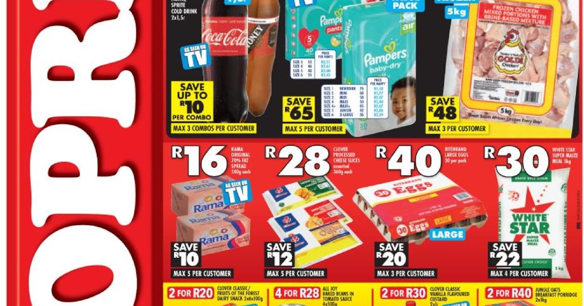 Gauteng Shoprite Big Red Friday 15 November 2019