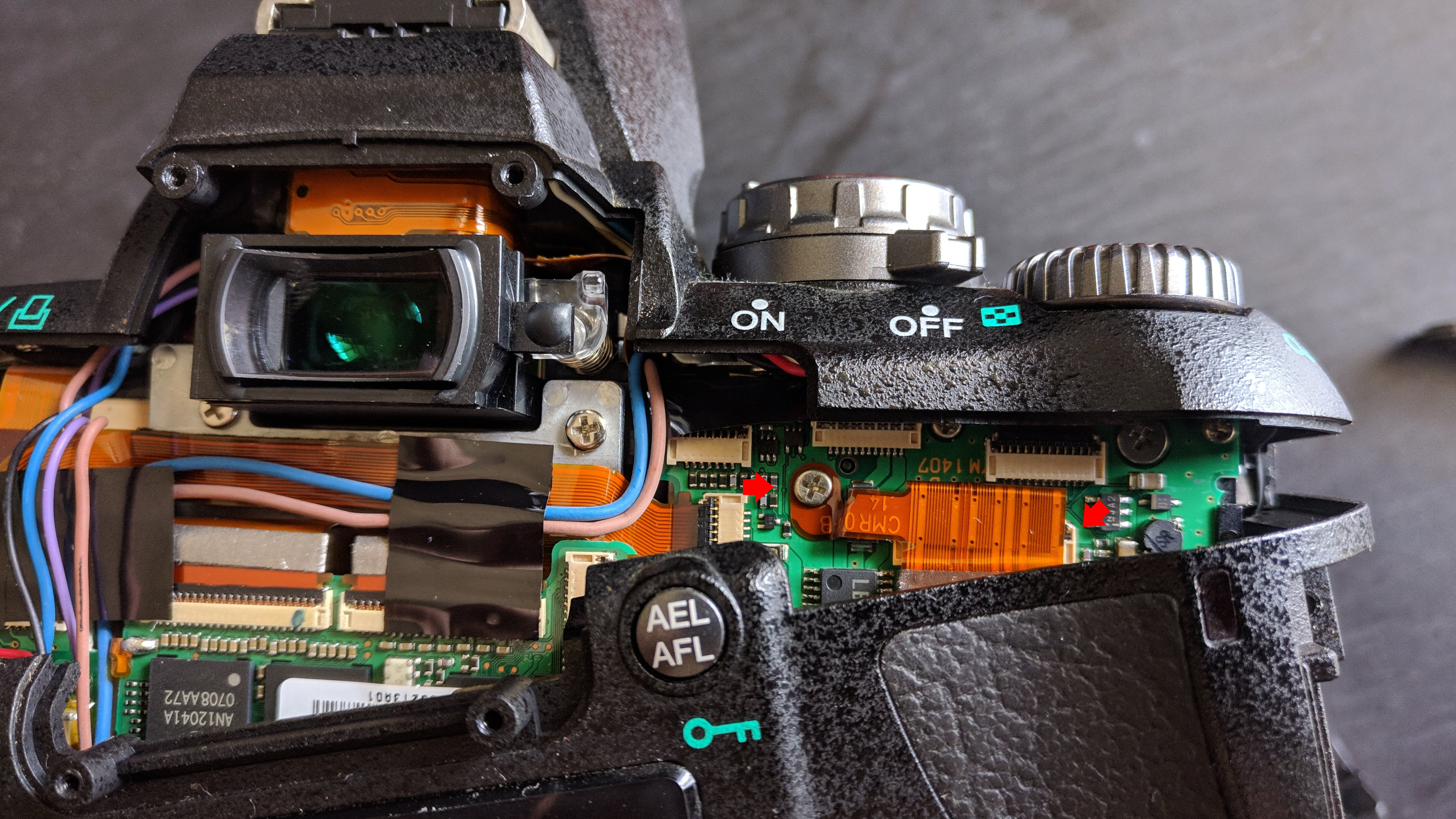 個人的な φ(`д´)メモメモ… 一眼レフカメラ Olympus E410 電源スイッチ修理 個人的な φ(`д´)メモメモ… 一眼レフカメラ Olympus E410 電源スイッチ修理