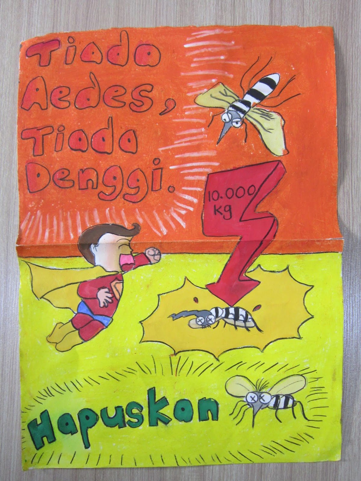 Dengue Patrol Sjkc Kong Min Cawangan Satu Poster Denggi