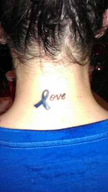 My Christmas gift this year was a tattoo in honor and support of Danny :)