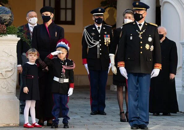 Princess Charlene, Prince Jacques, Princess Gabriella, Princess Caroline, Tatiana Santo Domingo, Princess Alexandra, Beatrice Borromeo