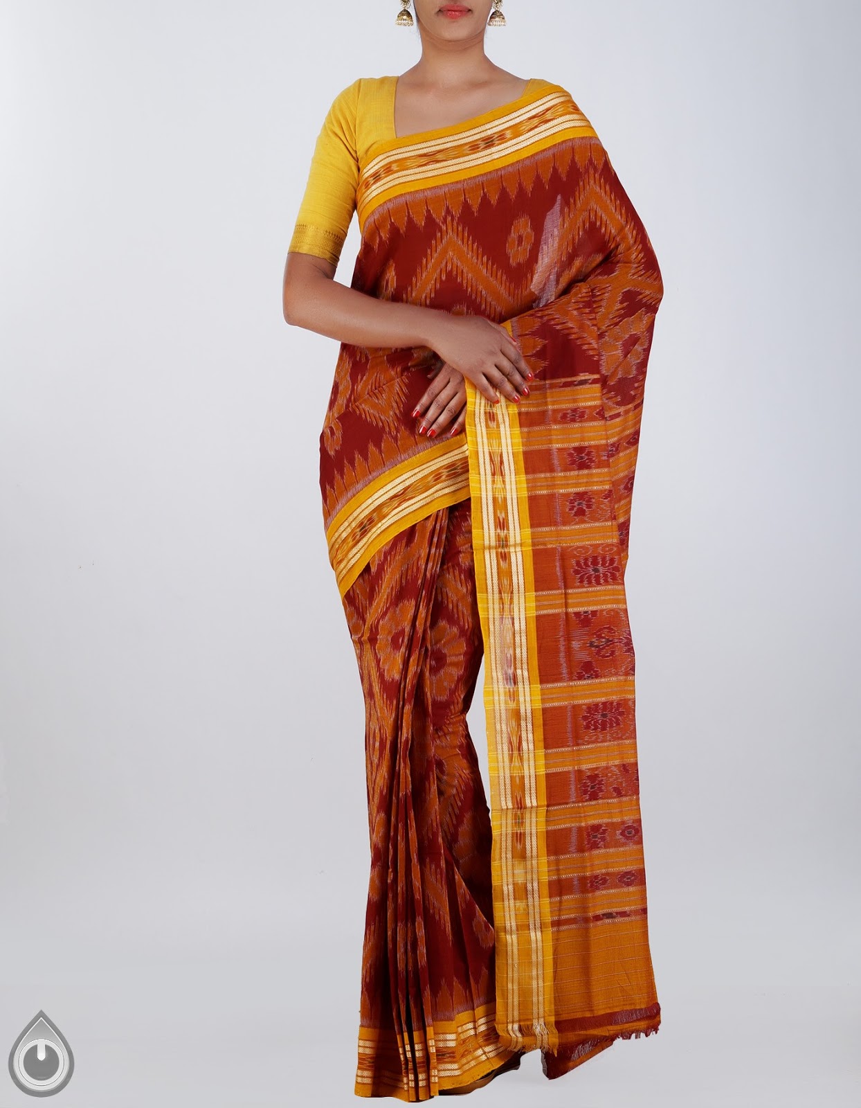 TRADITIONAL PURE SAMBALPURI COTTON SAREES FROM ODISHA UNNATISILKS