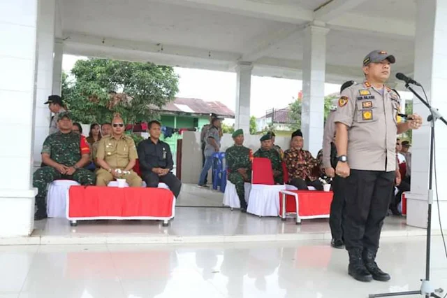 Bupati Taput Hadiri Apel Gelar Pasukan Operasi Ketupat Tahun 2019