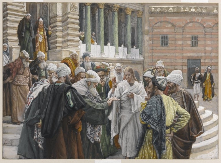 IMAGENES RELIGIOSAS FOTO DE TRIBUTO DEBIDO AL CESAR