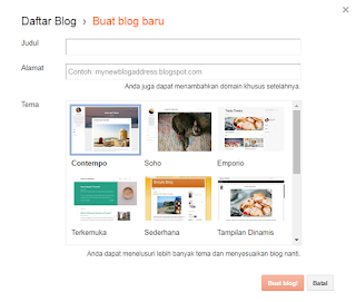 Cara Membuat Blog Pribadi di Blogspot dengan Mudah dan Praktis