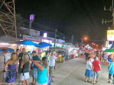 Ban Saladan on Koh Lanta at night