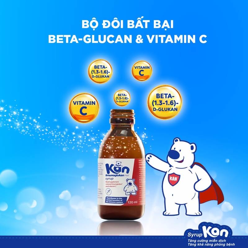 Siro Kan Siro tăng đề kháng từ châu Âu 60ml