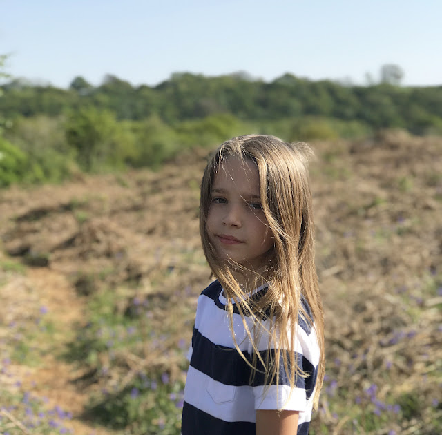 boy with long hair