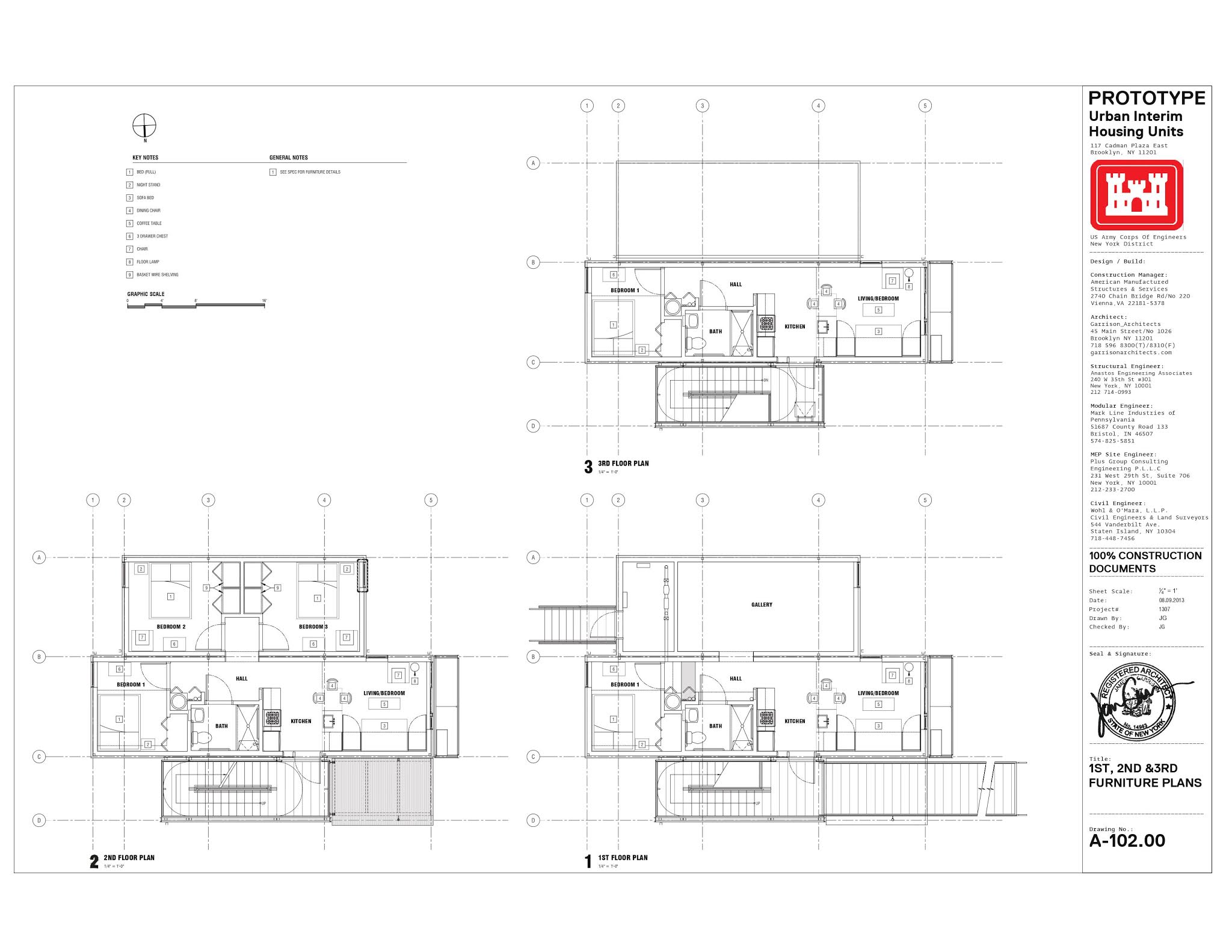 Prefab Modular Emergency Housing, NYC, USA Prefab Modular Homes and