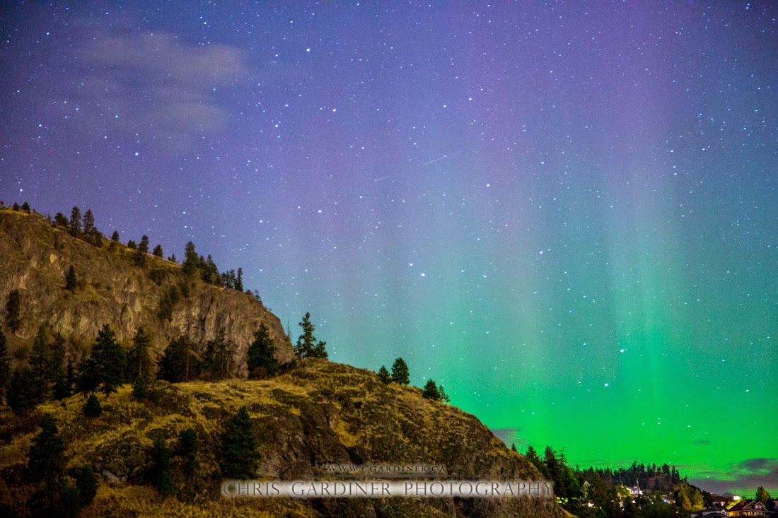 The Northern Lights in Kelowna