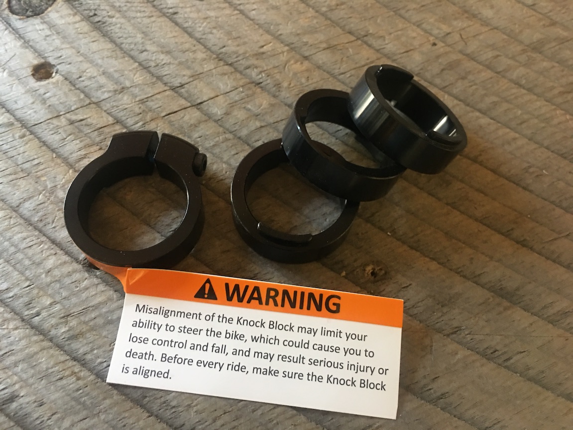 KnockBlock eliminator doohickey for sale. Mountain Bike Reviews Forum