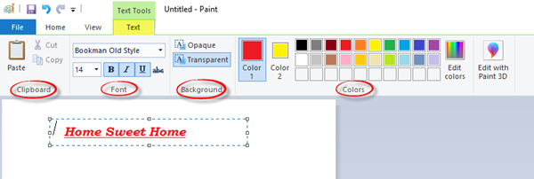 Paint openen en gebruiken in Windows 10