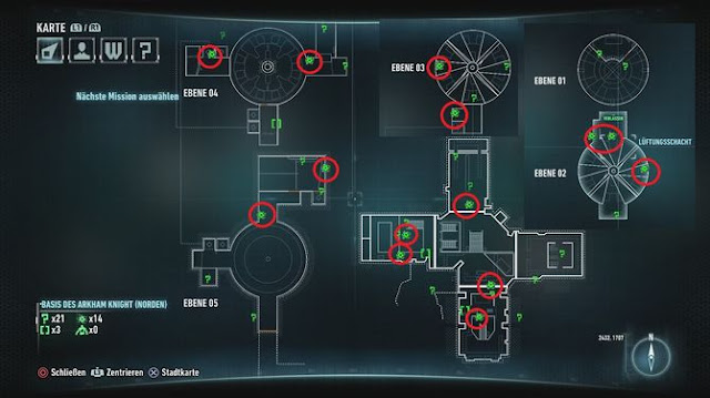 Batman Arkham Knight All breakable objects and locations.