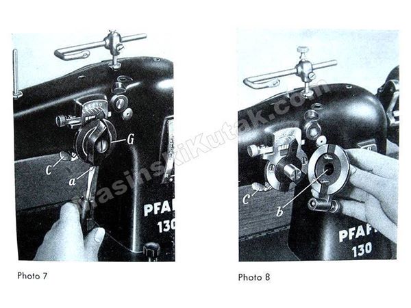 Pfaff 130 Sewing Machine / Pfaff 130 Embroidery Attachment 50010