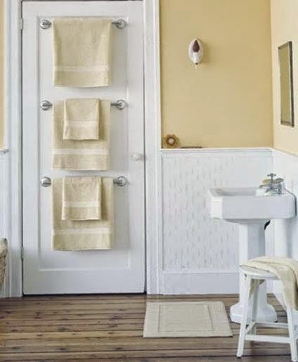 vintage, triple toallero