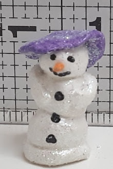 Miniature Snow Lady