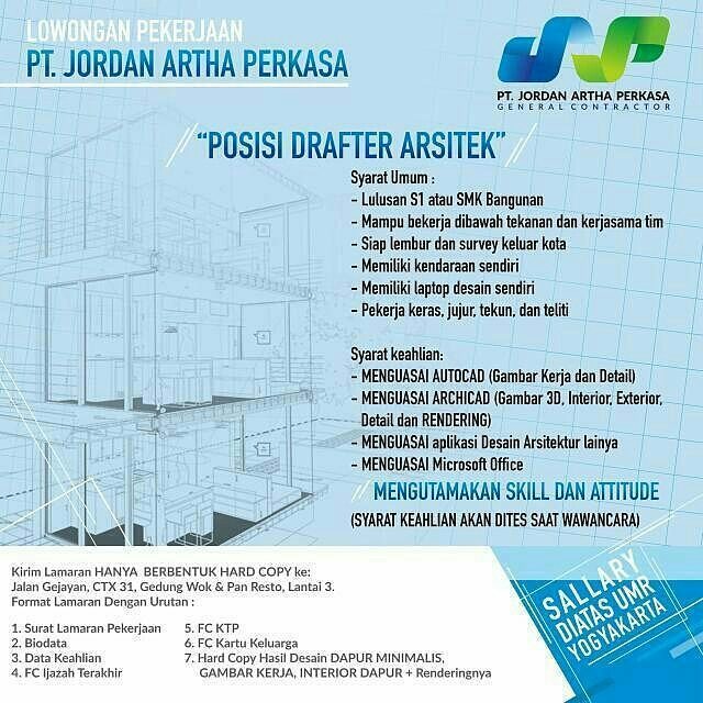 Lowongan Kerja Pt Jordan Artha Perkasa Pendidikan Minimal Smk Lowongan Kerja Terbaru Lulusan Sma D3 Dan S1 Semua Jurusan 2021