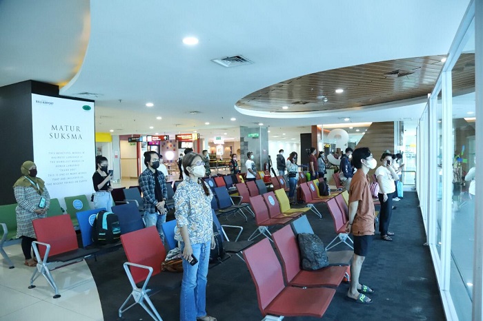 Perayaan Hari Kemerdekaan RI di Bandara Ngurah Rai Penuh Khidmat