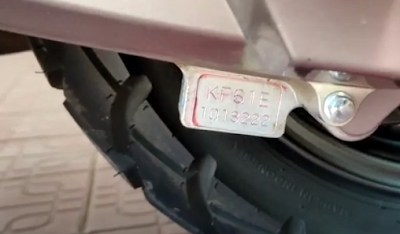 Letak Nomor Mesin Honda Beat