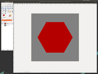 Step 7 - The completed polygon.
