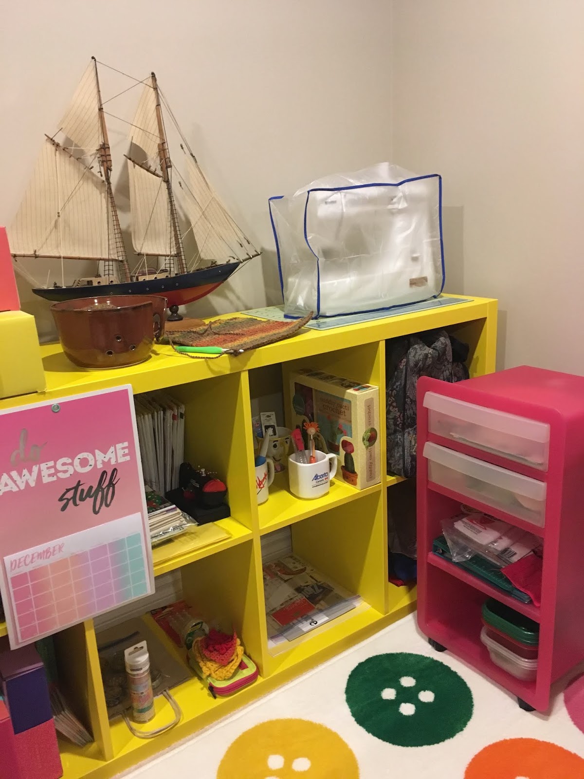 ReuseIt Edmonton Create a Cheerful Craft Nook on a Budget! (Part Two)