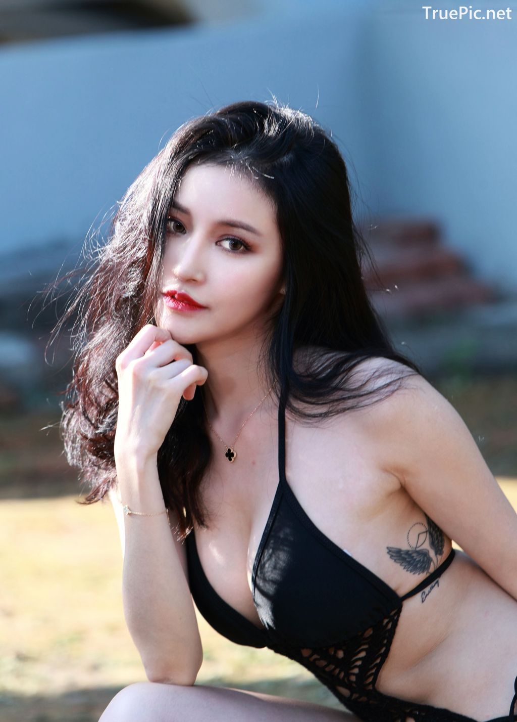 Image-Taiwanese-Model-艾薉-Long-Legs-And-Lovely-Bikini-Girl-TruePic.net- Picture-24