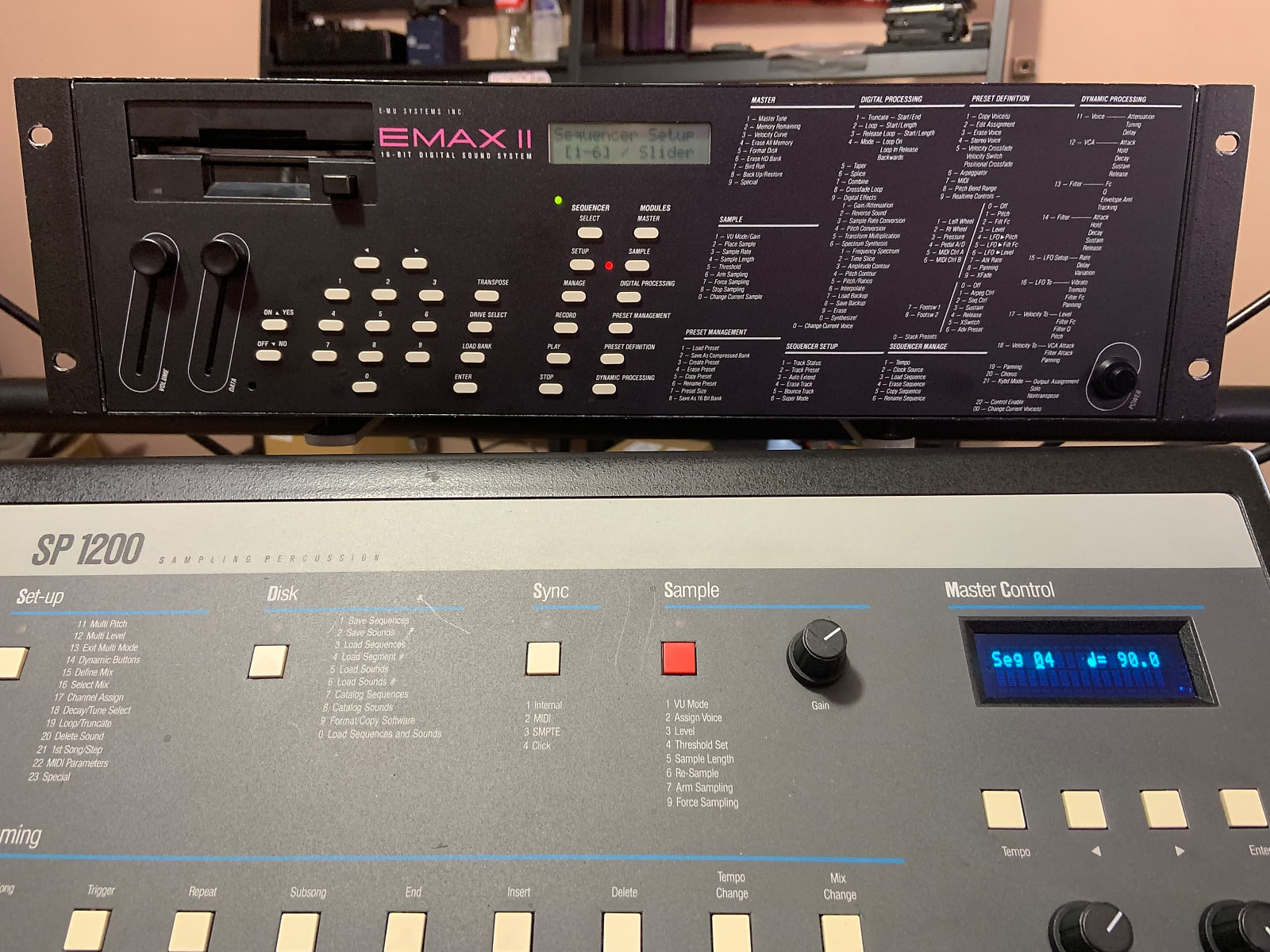 MATRIXSYNTH Emu Emax Rack SN 0200258