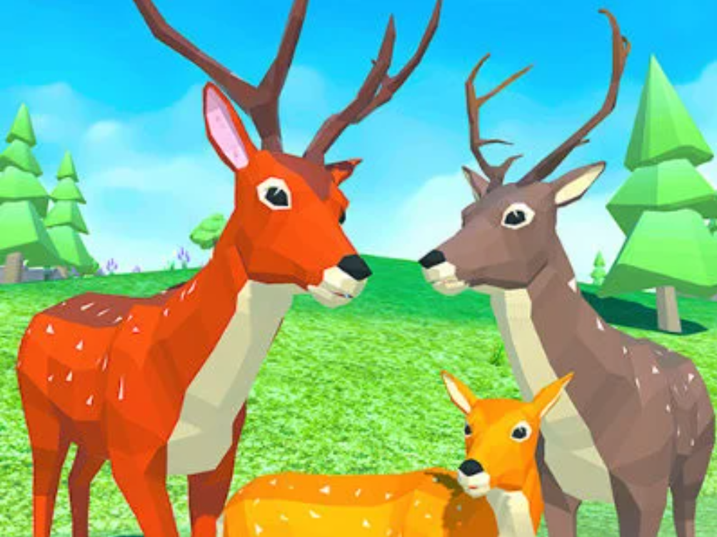 Deer Simulator: Animal Family 3D