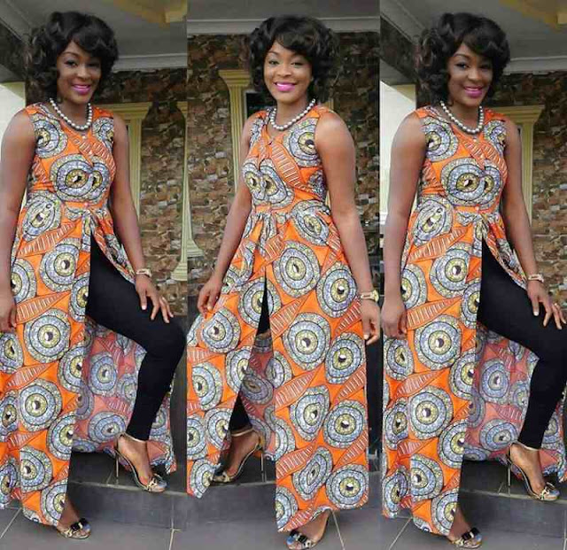 30+ Latest Ankara Long Gown Styles for Classy Ladies