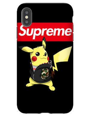 Pikachu Supreme T Shirt Hoodie Sweatshirt Sweater Tank Top Phone Case... GET IT HERE