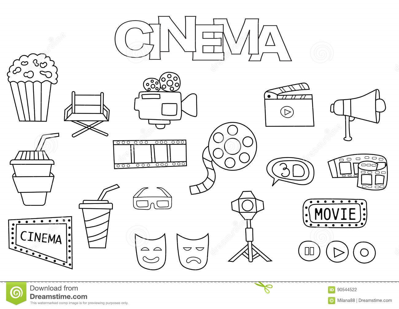 Page De Garde De Cinema A Dessiner Facile dsw.aau.edu.et