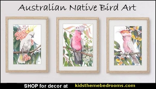Australian Native Bird art White Cockatoo wall art Galah prints Pink Cockatoo art Australian Native Bird art White Cockatoo wall art Galah prints Pink Cockatoo art
