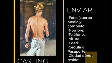 CASTING en REP. DOMINICANA: Se busca DOBLE de ACTOR similar al de la foto, entre 20 a 35 años