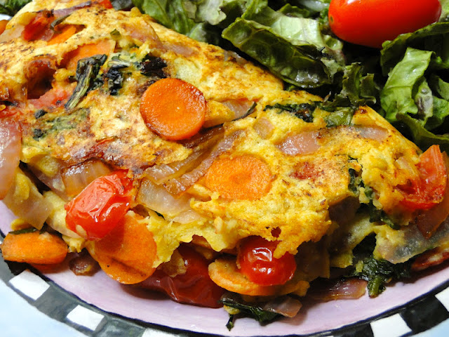 Sketch-Free Eating: Chickpea Omelette