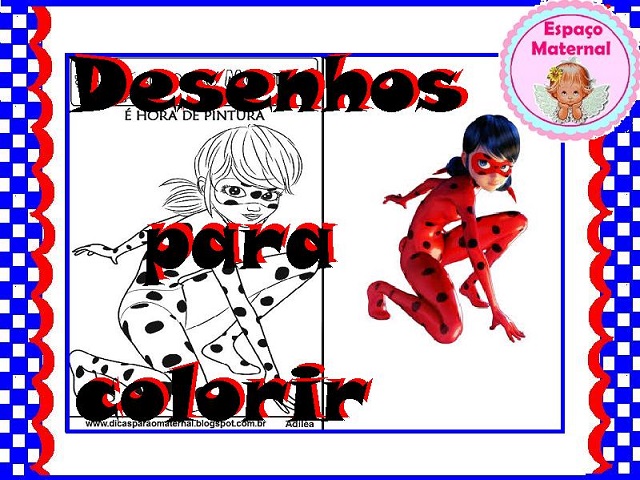 Desenhos da Ladybug para Colorir e Imprimir – Desenhos para Colorir