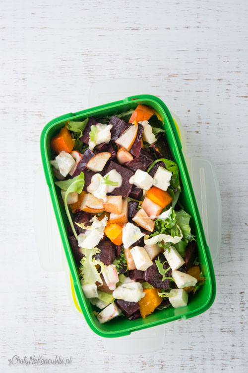 przepis na sałatkę do pracy sałatka z buraków