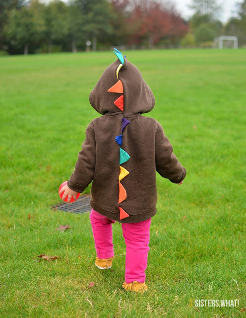 diy baby dino sweatshirt