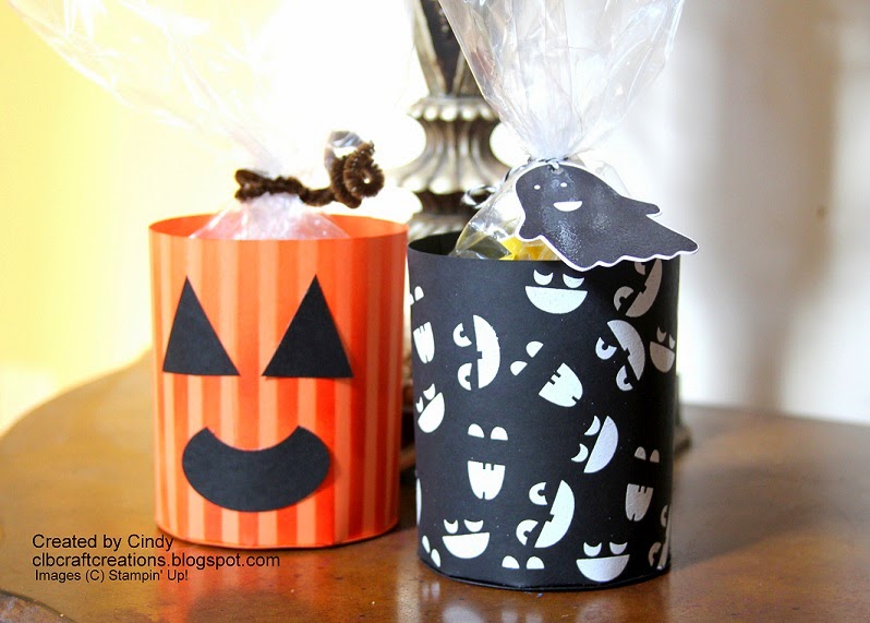 Cindy's Craft Creations Stampin'Up! Halloween Treat Cups