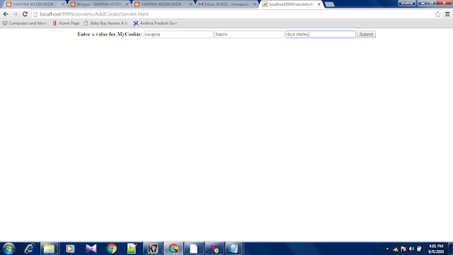 SWAPNA MEDIKONDA: Write a program to store the user information into ...