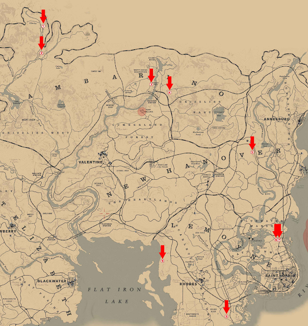 Álbumes 105+ Foto Mapa Completo Red Dead Redemption 2 Actualizar