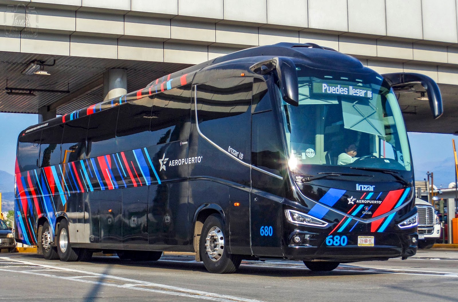 Autobuses México Puebla Estrella Roja Aeropuerto BusMéxico