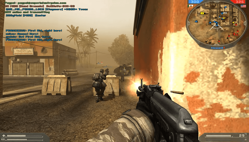 تحميل لعبة Battlefield 2 مضغوطة