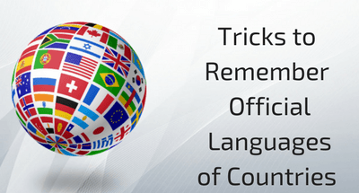 Tricks to Remember Official Languages of Countries