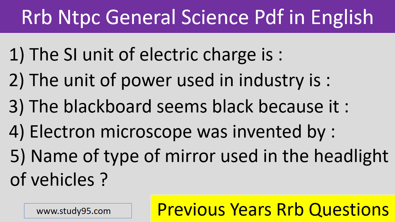 rrb science gk
