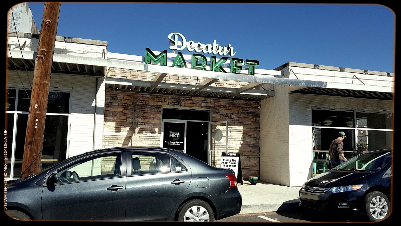 NEXT STOP...DECATUR Decatur MARKET Grand Opening Today