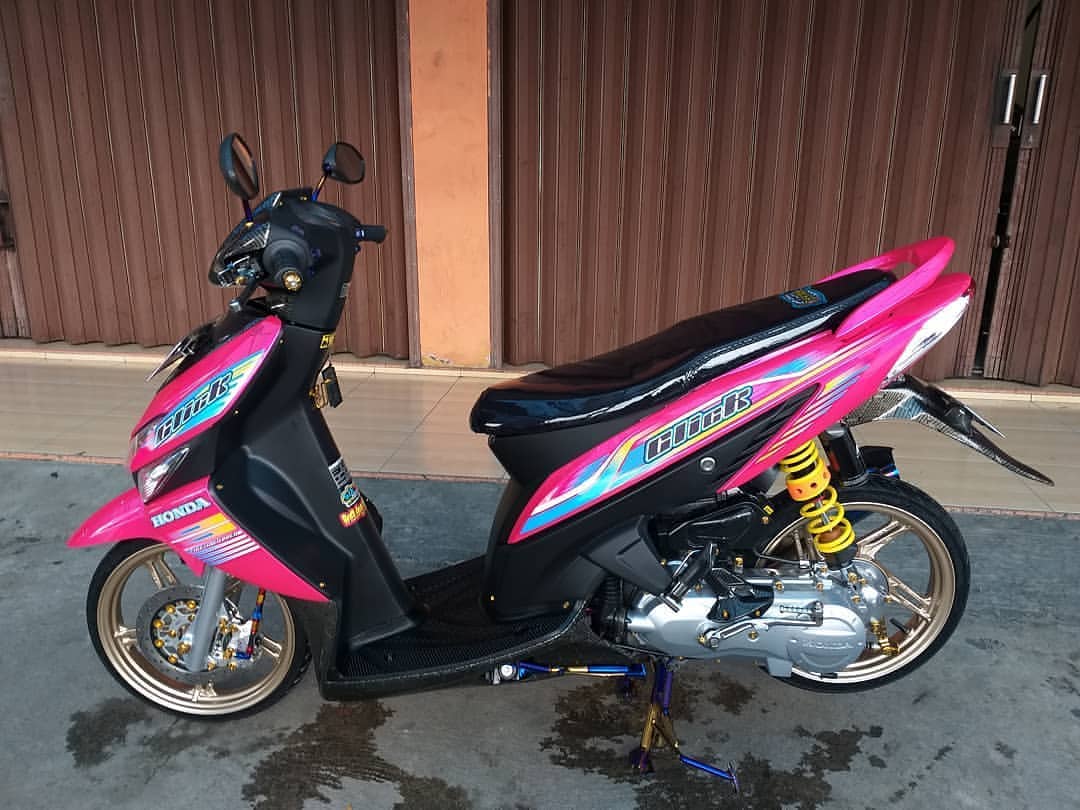 Ide Modifikasi Vario 110 Karbu Babylook Simple Terviral